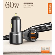 MOXOM MX-VC22 60W SUPER FAST CAR CHARGER Super fast charge car charger 60w dual port