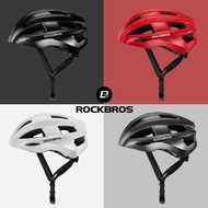 ROCKBROS หมวกนิรภัยสำหรับจักรยาน MTB แผนที่ไฟหลังรถจักรยานหมวกกันน็อก