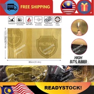 DIY Car Sound Proof Soundproof with gum Dynamat aluminium gold  color mat Door Sheet Heat Insulation