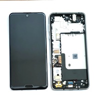 For Sharp Aquos R3 Lcd Screen Display Touch Glass Digitizer with frame Replacement Parts Full lcds