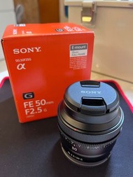 Sony fe 50mm 2.5G 鏡頭