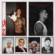 Rapper C-CENTRAL CEE Poster Print A5 A4 A3 A2 Wall Art Decor For Room Office Gift For Fans