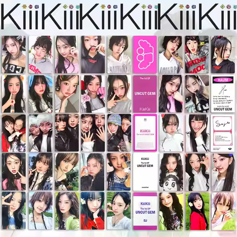 5pcs/set KiiiKiii Album LOMO Card UNCUT GEM Starship Special Card LEESOL SUI HAUM JIYU KYA Collectib