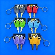 5P8500 5P-8500 Ignition Keys With Key Chain F0002 For CAT E307 E312 E320 E323 E324 E325 Excavator He