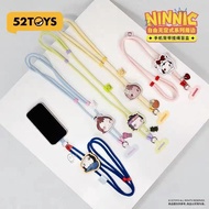 52TOYS Official NINNIC Free-Form Mobile Phone Strap Keychain Blind Box Package Collectible Toy Gift
