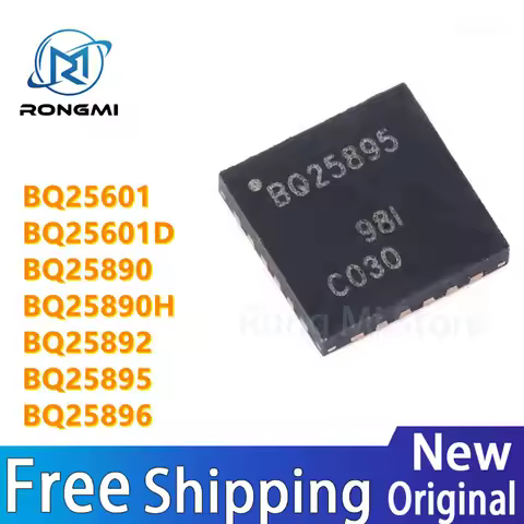 5Pcs New Original BQ25601 BQ25601D BQ25890 BQ25890H BQ25892 BQ25895 BQ25896 IC Chip Wholesale