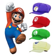 Super Mario Bros Octagonal Hat Luigi Beanies Caps Hat Game Anime Cosplay Party Props