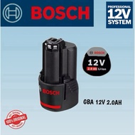 BOSCH GBA12V 2.0AH BATTERY PACK / 12V / 1600A00F6X