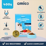 Amico Adult Cat Food - Tuna, Chicken, and Rice - 400g