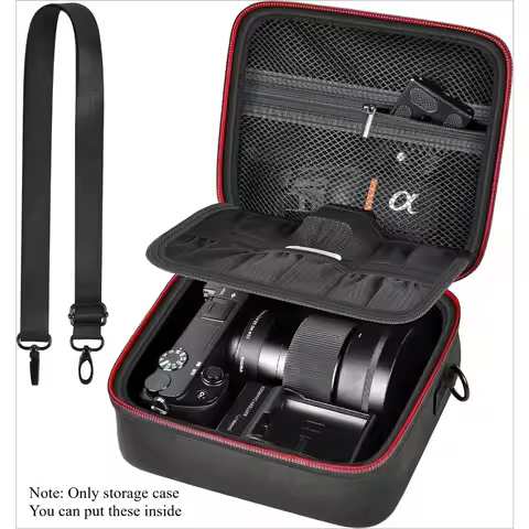 Camera Case for Sony Alpha ZV-E10 Alpha a6400/ a6700/ a6100/ a6000/ a6600/ a6500 Mirrorless Digital