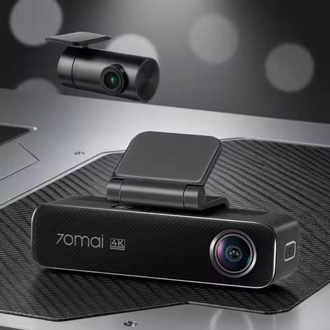 Dash 70mai 4K Cam 70mai Dash Cam 4K A810 Lite 4K HDR F1.55 Built-in GPS Wi-Fi 6 Voice Control 4G LTE