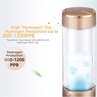Upgraded I8 Hydrogen Infused Water Bottle Portable Weak Alkaline Electrolyzed Negative Ion Health Ca