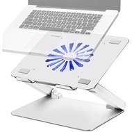 E Laptop Cooling Pad with Low-Noise Fan and 3.0 USB Hubs, Ventilated Laptop Cooler Prevent Overheati