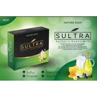 Sulfur SULTRA Soap PLUS Goat Milk Acne Soap Itchy Eczema