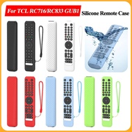 COD TCL RC716/RC833 GUB1 Protective Case Silicone Remote Control Box Shockproof Remote Control Prote