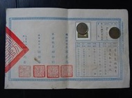 集集郵票社(舊品區)- 74年高雄海專大專學生集訓結訓證書 84