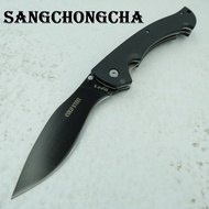 Sangchongcha CS03-BLACK or WHITE มีดเดินป่า มีดทหาร มีดพับ มีดพับใหญ่ มีดพกพา มีดพกเดินป่า มีดพับ วั