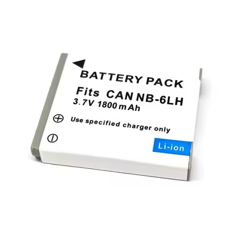 3.7V 1800mAh NB-6LH Battery+USB Charger for Canon Powershot SX700 SX710 SX700HS S120 S110 SX170 IS S