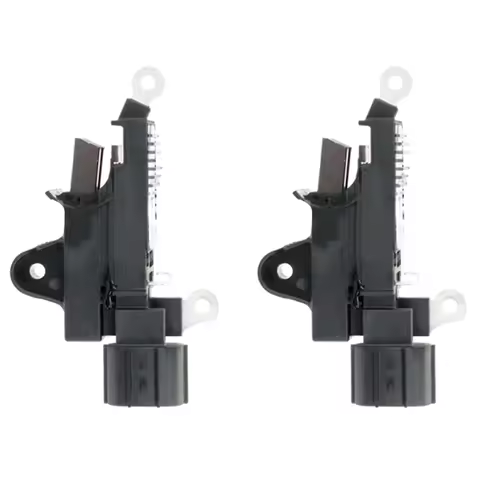 2X Car Alternator Voltage Regulator Brush&Regulator Assy For Hyundai Kia RIO 2016-2021 Seltos 2019-2