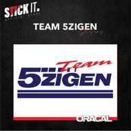 [READY STOCK] TEAM 5ZIGEN STICKERS
