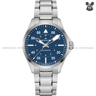 HAMILTON H76305140 Men's Analog Watch KHAKI AVIATION PILOT AUTO 39mm SS Bracelet Blue *Original