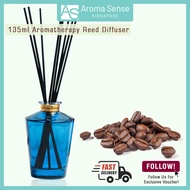 Aroma Sense Coffee Scent Aromatherapy Reed Diffuser (135ml), use for Aromatherapy - Spa - Home - Kit
