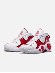Nike Air Zoom Flight 95 in white and red