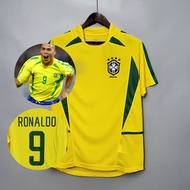 2002 Retro Jersey Brazil Home Jersey