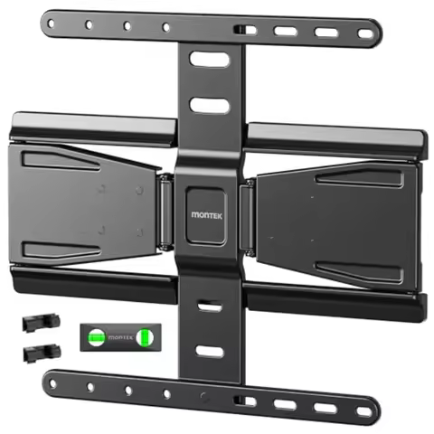 0.77 Ultra Slim TV Wall Mount for 3775 Inch TVs Thin Low Profile Full Motion TV Wall Mount with Arti