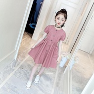 BNS Kids Dress kids girl korean style baby girl dress kids clothes girl baju dress budak perempuan b