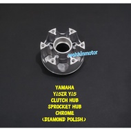 YAMAHA Y15ZR V1 V2 Y16ZR Y15 Y16 LC135 5S CLUTCH HUB SPORCKET HUB CHROME DIAMOND POLISH spoket clutc
