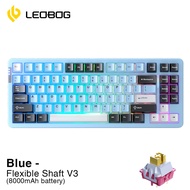 LEOBOG Hi86 Tri-mode Wireless Hot-swappable Mechanical Gaming Keyboard Gasket Structure Support IOS/