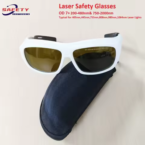 OD7 Laser Safety Glasses Goggles for IPL Laser Hair Removal Treatment Cosmetology Operator Lab Work 