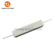 1 piece 20W 5% Cement Resistor Power Resistance 0.1R-10K 0.47 1 1.5 2.2 2.5 3 4.7 5.1 6 10 22 24 33 
