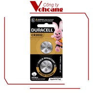 Vỉ 2 viên pin CR2032 Duracell chính hãng