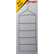 GANTUNGAN 5-Tier Iron Hijab Hanger 5-Tier Iron Hijab Hanger Safe from Rust-Resistant Durable Iron Hi