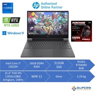 HP Victus Gaming Laptop 15-FA2132TX Mica Silver (Intel Core i7 13620H, 16gb ram, 512gb ssd, Nvidia R