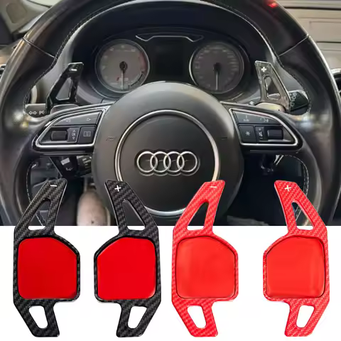 For Audi A3 S3 8V A4 S4 A5 S5 B8.5 A6 S6 A7 S7 C7 Q5 Q7 2013 2014 2015 2016 Carbon Fiber Print Steer