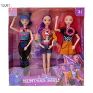 K-POP Witch Hunters ตุ๊กตาไวนิล - Rumi Mira Zoe ของเล่นสะสมรูป