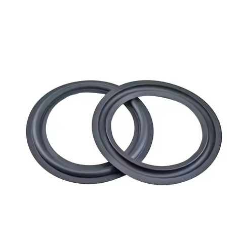 2pcs 8 inch Horn Rubber Outside Ring Surround Concave Reverse Edge For Wharfedale SEAS Repair Rogers