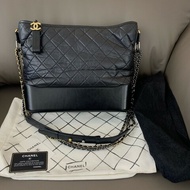 Chanel Gabrielle大號 黑色流浪包
