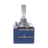 Dal Potentiometer RH2702 8 Pin Serrated Split Shaft 6MM Precision 27-type A100K 100K