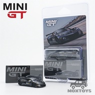 MINI GT 1:64 Corvette Z06 GT3.R Road America Test car Black Diecast Model Car