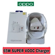 OPPO / REALME 80W 65W GaN SUPERVOOC SUPERDART TYPE-C USB-C FAST CHARGER WITH FAST CHARGING DATA USB CABLE UK 3PIN PLUG