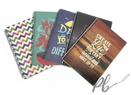 Advance Paper Spring Leaf Premium Spiral Notebook 6" × 8.5", 60 gsm, 75 leaves
