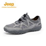 จี๊ป | Jeep Outdoor Breathable Casual Mens Hiking Shoes Spring Summer Anti-slip Wear-resistant Campi