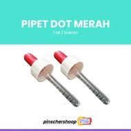 MERAH Baby MEDICINE PIPET RED DOT DROPPING PIPET UNIT