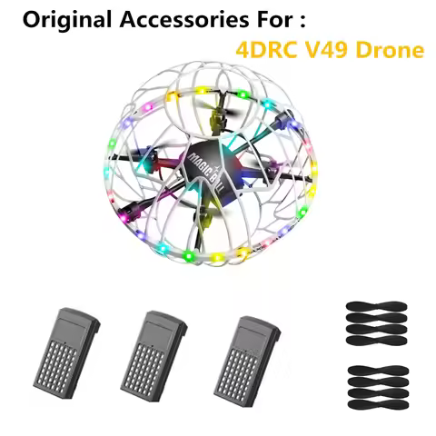 4DRC V49 Drone Original Accessories 3.7V 700Mah / Propeller Maple Leaf / For 4D-V49 Drone Spare Part