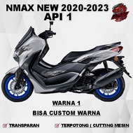 Stiker New Nmax 155 api - Stiker Decal Transparan New Nmax 155 2020-2023 api 1