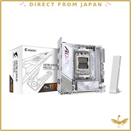 GIGABYTE X870I AORUS PRO ICE - White Mini-ITX Gaming Motherboard for AMD Ryzen - MB6574